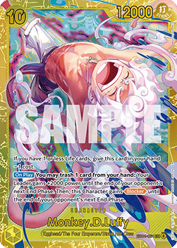 EB04-061 Monkey D. Luffy Secrete Rare