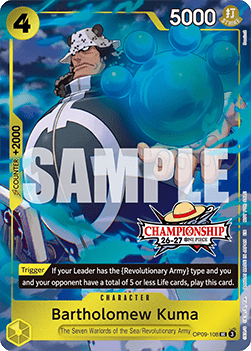 Bartholomew Kuma (OP09-108) (V.1)