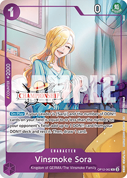 Vinsmoke Sora (OP12-062) (V.1)