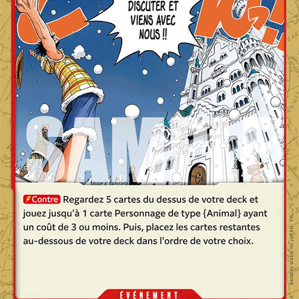 EB01-009 Arrête de discuter et viens avec nous !! x4 (PRB02)