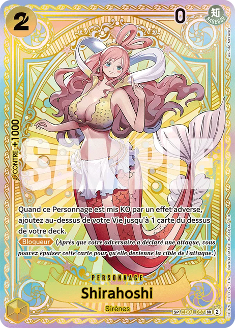 EB01-057 Shirahoshi SP Card