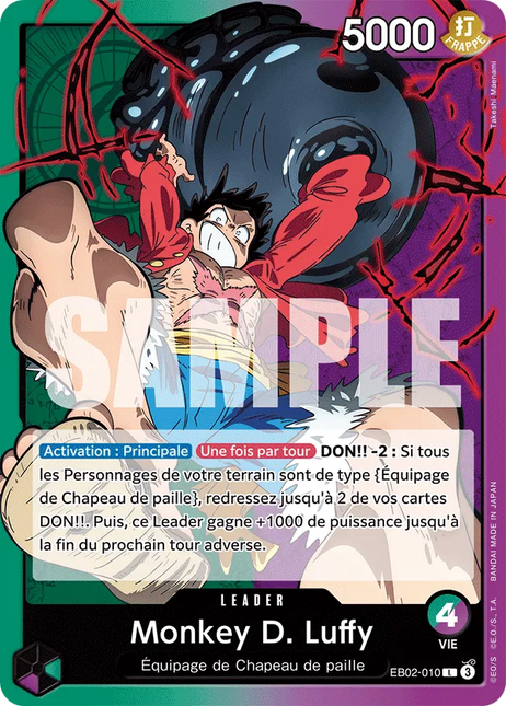 EB02-010 Monkey D. Luffy