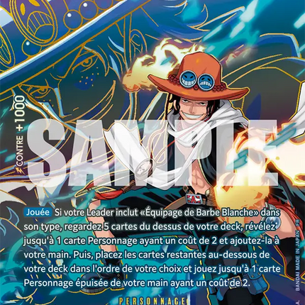 EB02-028 Portgas D. Ace SP Card