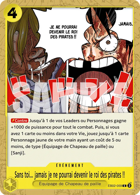 EB02-059 Sans toi... jamais je ne pourrai devenir le roi des pirates !!