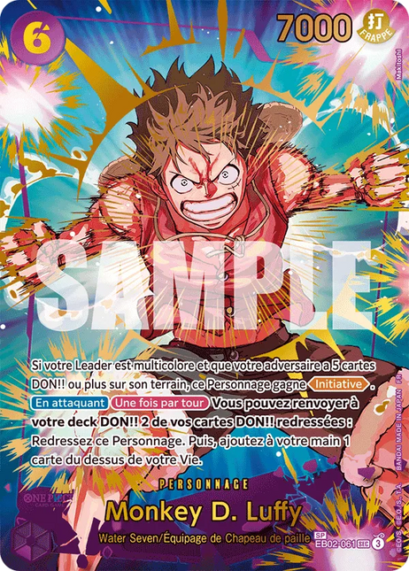 EB02-061 Monkey D.Luffy SP Card