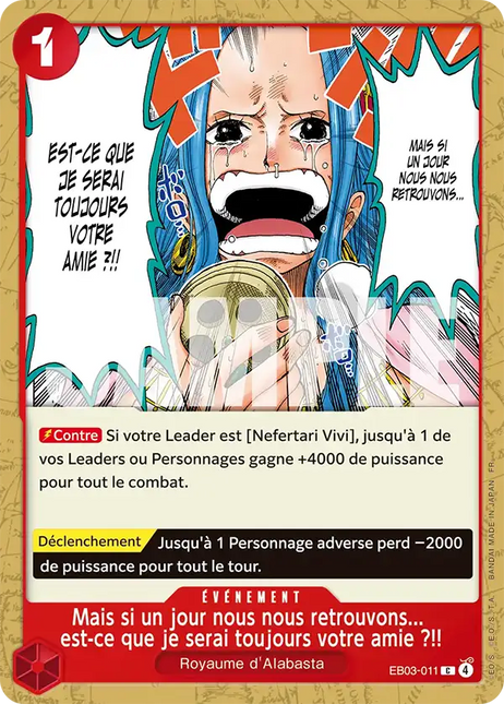 EB03-011 Mais si un jour nous nous retrouvons... est-ce que je serai toujours votre amie ?!! x4