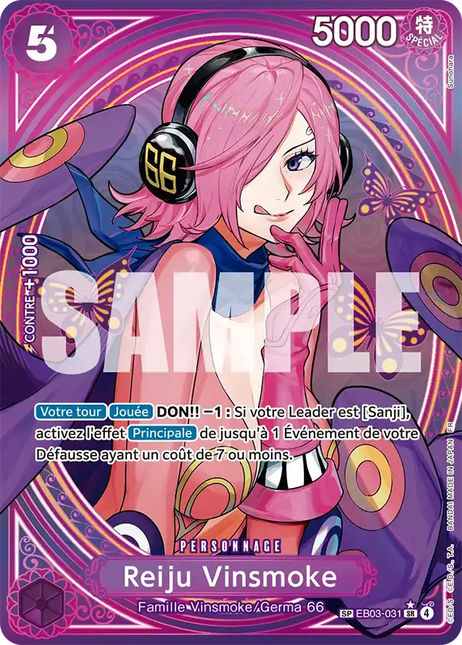 EB03-031 Reiju Vinsmoke SP Card