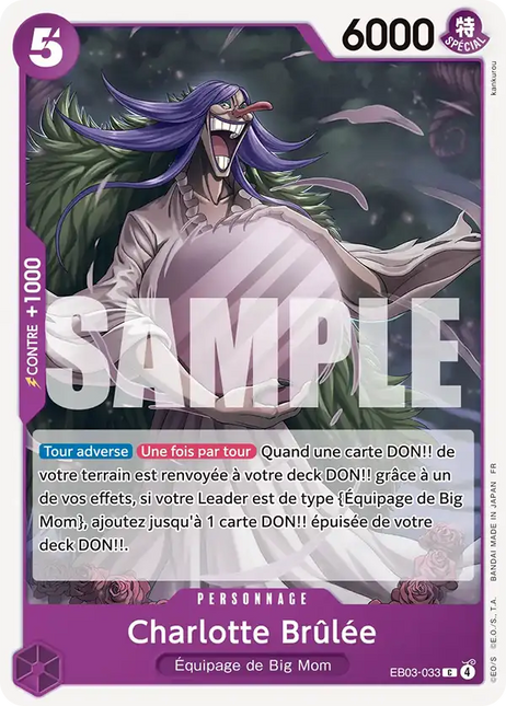 EB03-033 Charlotte Brûlée x4