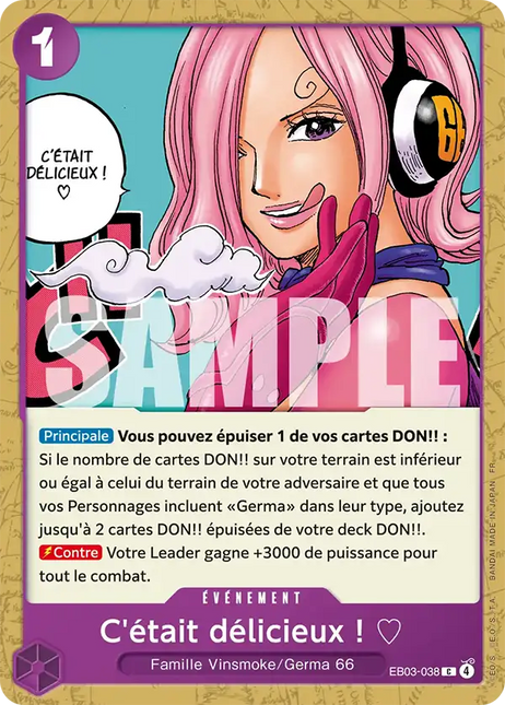 EB03-038 C'était délicieux ! ♡ x4