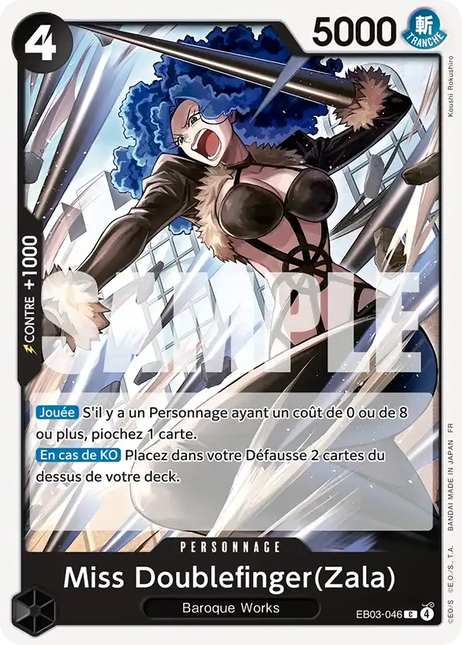 EB03-046 Miss Doublefinger(Zala) x4