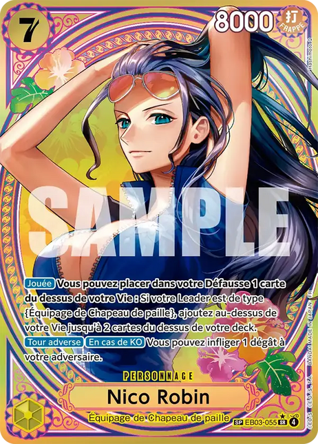EB03-055 Nico Robin SP Card