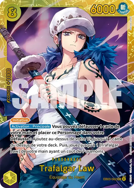 EB03-062 Trafalgar Law Secrete Rare