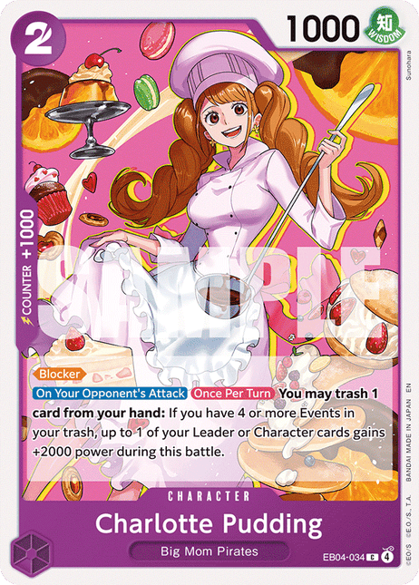 EB04-034 Charlotte Pudding