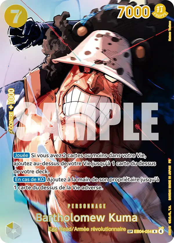 EB04-054 Bartholomew Kuma SP