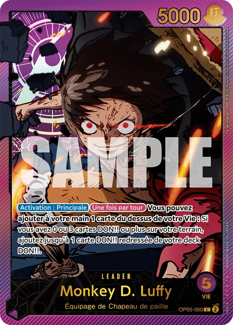 OP05-060 Monkey D. Luffy (EB02)