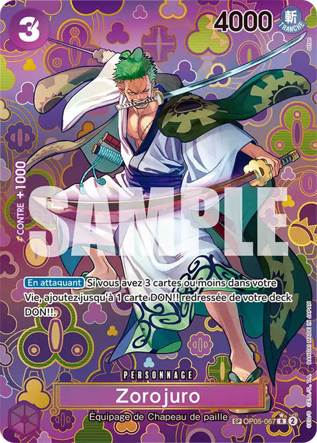 OP06-067 Zorojuro SP Card