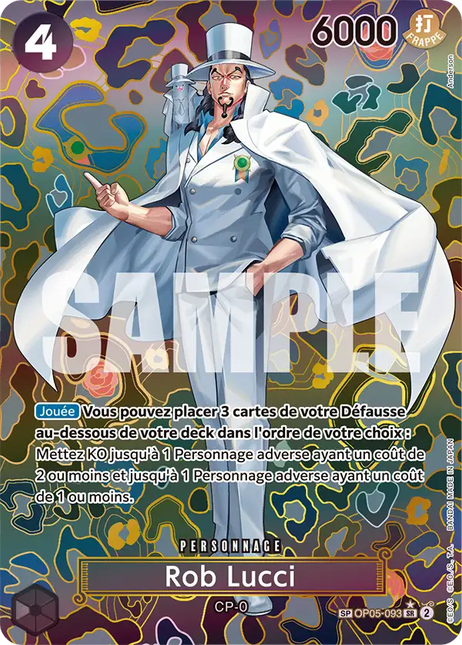 OP05-093 Rob Lucci SP Card
