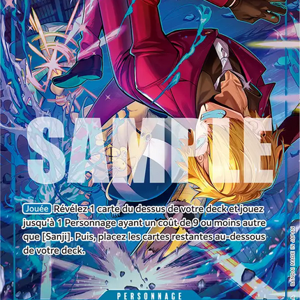 OP06-119 Sanji TR Card