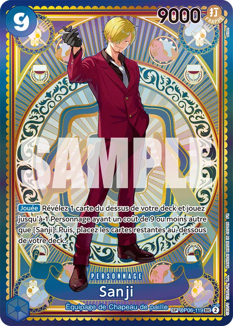 OP06-119 Sanji SP Card