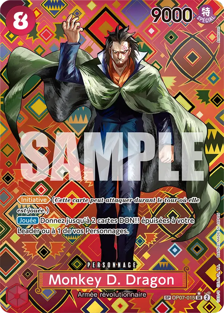 OP07-015 Monkey D. Dragon SP Card