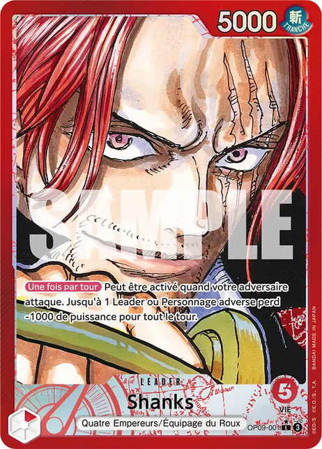 OP09-001 Shanks Leader Alternative