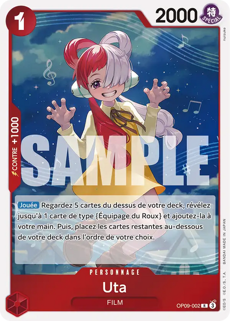OP09-002 Uta x4