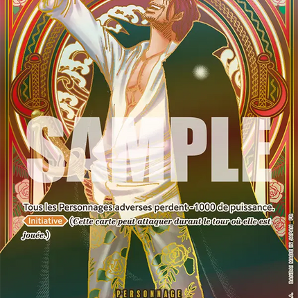 OP09-004 Shanks SP Card Gold Version