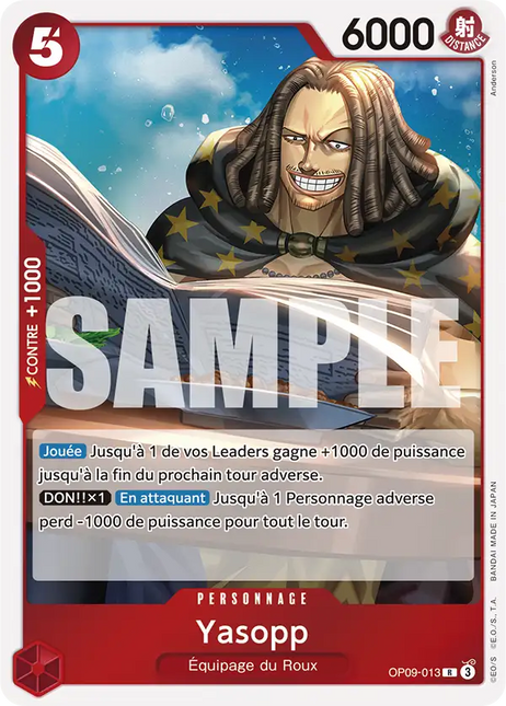 OP09-013 Yasopp x4
