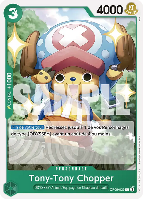 OP09-029 Tony-Tony Chopper x4