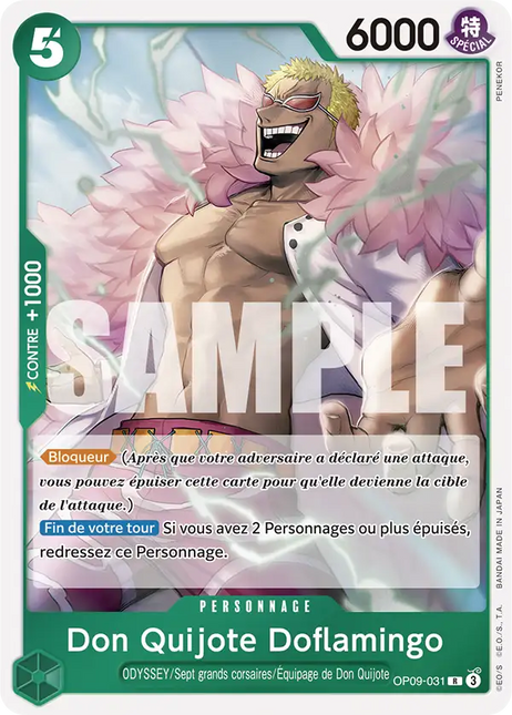 OP09-031 Don Quijote Doflamingo x4