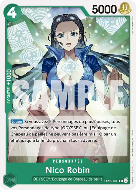 OP09-033 Nico Robin x4