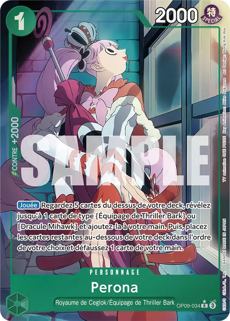 OP09-034 Perona Rare Alternative