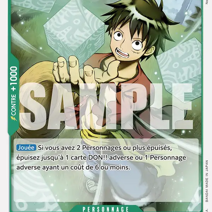 OP09-036 Monkey D. Luffy x4