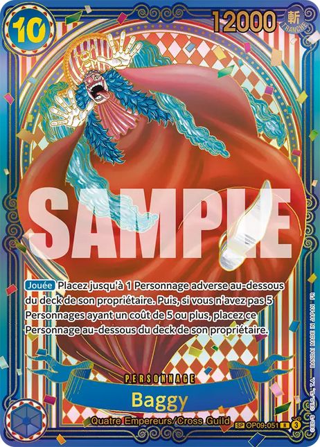 OP09-051 Baggy SP CARD Gold Version