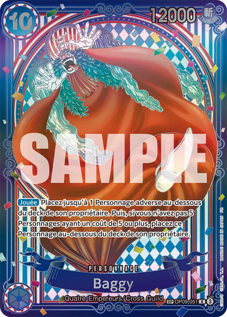 OP09-051 Baggy SP CARD Silver Version