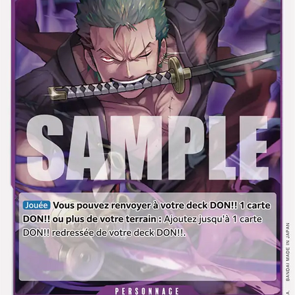 OP09-076 Roronoa Zoro x4