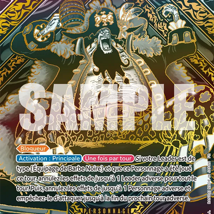 OP09-093 Marshall D. Teach SP Card Gold Version