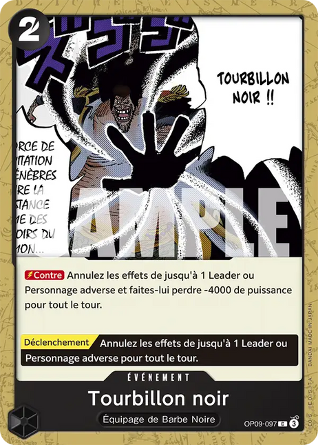 OP09-097 Tourbillon Noir x4