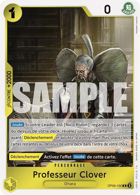 OP09-102 Professeur Clover x4