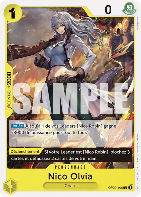 OP09-106 Nico Olvia x4