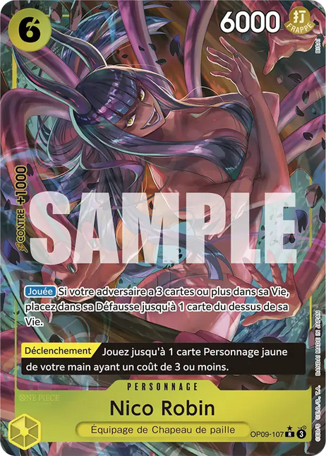 OP09-107 Nico Robin Rare Alternative
