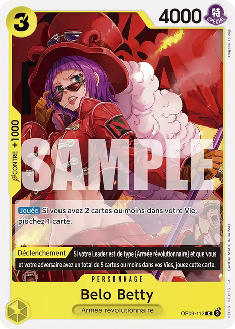 OP09-112 Belo Betty x4