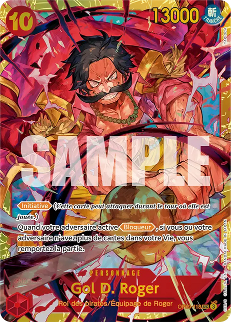 OP09-118 Gol D. Roger Secrete Rare