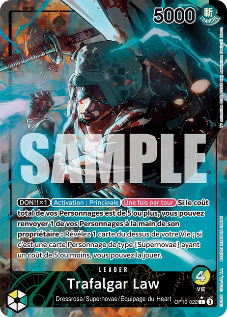 OP10-022 Trafalgar Law Leader Alternative