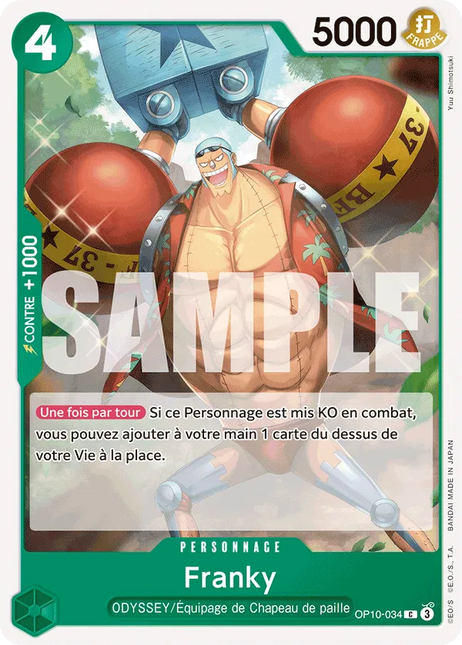 OP10-034 Franky x4