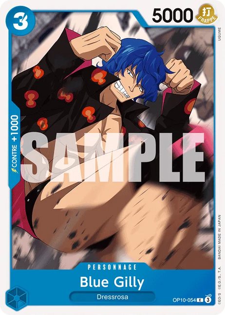 OP10-054 Blue Gilly x4