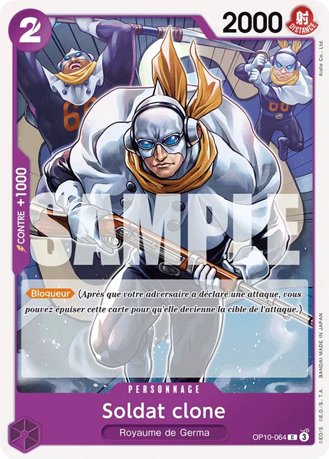 OP10-064 Soldat clone x4