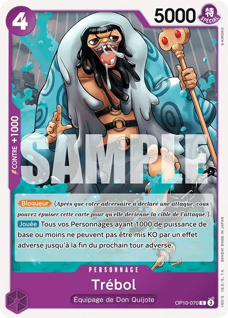 OP10-070 Trébol x4