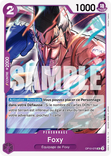 OP10-075 Foxy x4