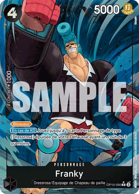 OP10-090 Franky Rare Alternative